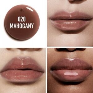 NIB DIOR Lip Glow Oil with Cherry Tint MAHOGANY